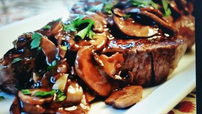 Recette Rti d'orignal, caribou ou cerf au bourbon sur le BBQ