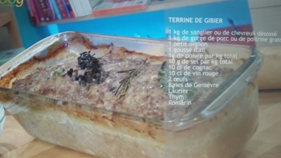 Recette de Terrine de gibier