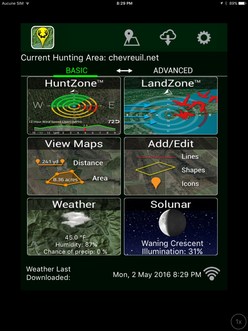 L application Huntstand Chevreuil Chasse p che et plein air