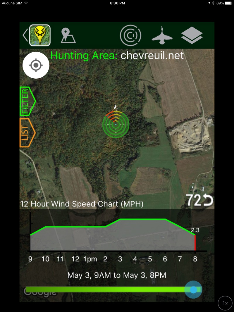 L application Huntstand Chevreuil Chasse p che et plein air